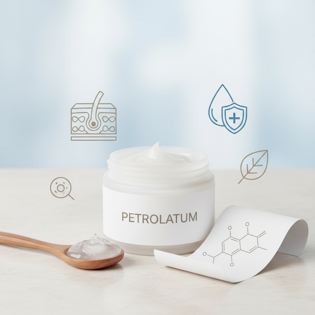 Petrolatumas: ar ši medžiaga tikrai kenkia odai?