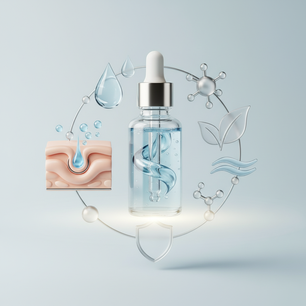 Veido serumas su hialuronu: kodėl jis būtinas odai?